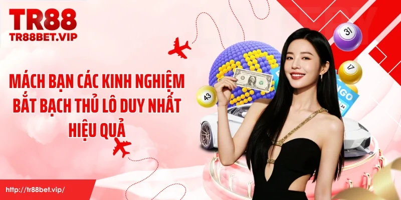 Mách bạn các kinh nghiệm bắt bạch thủ lô duy nhất hiệu quả