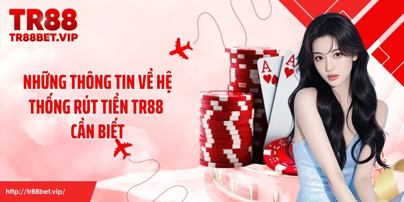 Những thông tin về hệ thống rút tiền TR88 cần biết